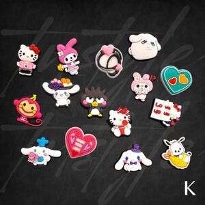 ⭐️ONLY SET⭐️ Sanrio Shoe Charms